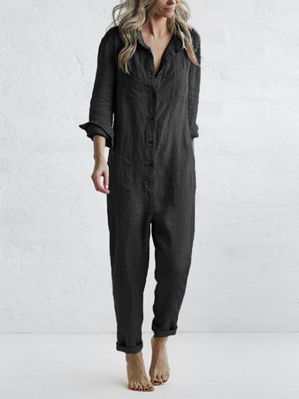 Sofia™ | Langärmeliger Jumpsuit