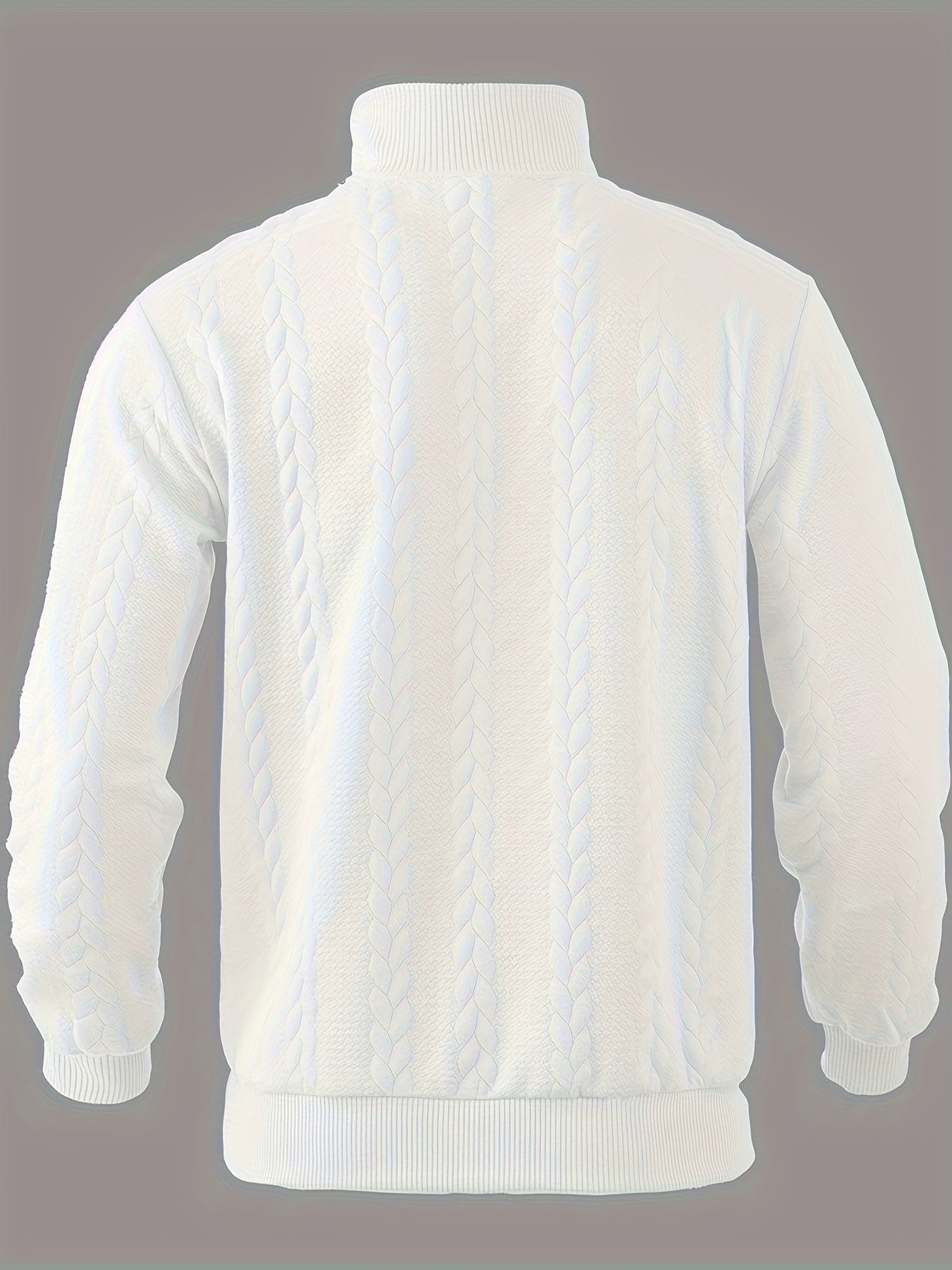 Roberto™ -Vintage Herrenpullover mit Reißverschluss