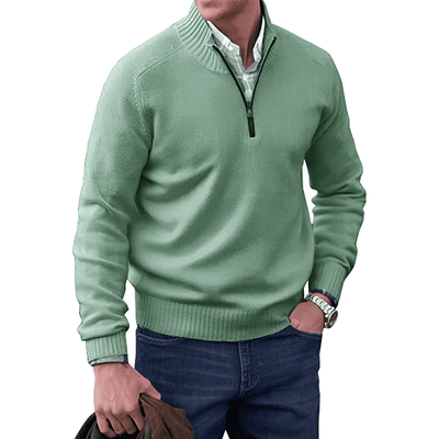 Cleto™ - Eleganter Pullover mit Reißverschluss