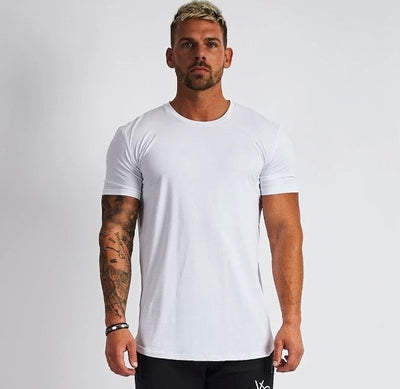 Steffen™ - Einfarbiges T-Shirt mit bequemer Passform